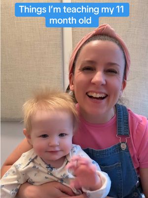 Things I’m teaching my 11 month old #msrachel #babies #mom 