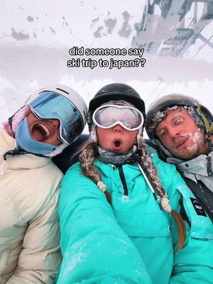 get the trip out of the chat 👏#skitrip #japan #snowboarding #skiseason 