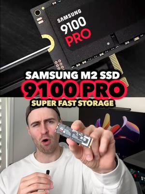 Samsung 9100 Pro M2 SSD. Ultra Fast Storage @samsungau #samsung #samsung9100pro #m2ssd