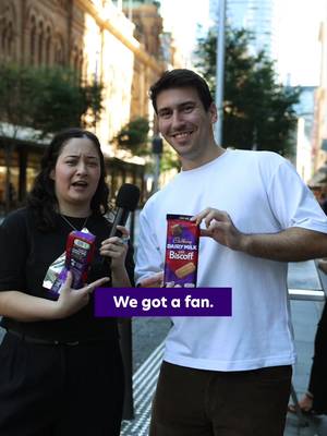 We love the reactions for Cadbury x Biscoff tasting. Running to Coles after seeing these reactions 🏃‍♀️