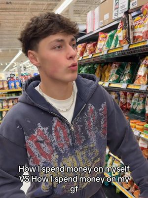 Don’t worry I bought them all at the end guys                                                                                                               #relatable #shoppin #snacks #girlfriend #funny 