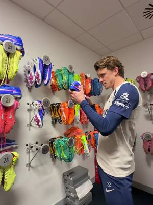 In the boot room 👀