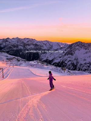 snowboarding in the austrian alps @Sölden in Tirol 🏂🇦🇹💘 