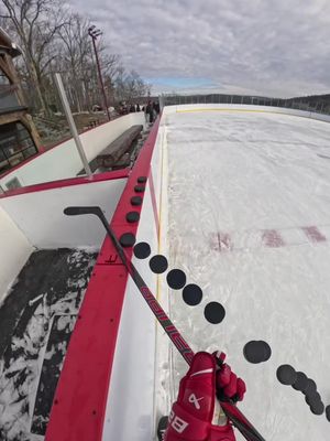 Full auto on the ODR today 😍🏒 #zacbell 