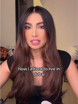 how i afford to live in dubai #dubai #infleuncer #money 