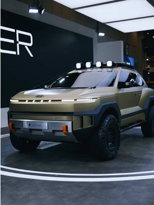Il est l'incarnation même de la robustesse et de la polyvalence. Découvrez le concept CRATER de Hyundai au #SalonAutoMTL, le nouveau véhicule concept au design futuriste qui redéfinit l’aventure hors des sentiers battus. . The embodiment of toughness and versatility is here. Discover the futuristic Hyundai CRATER concept at #SalonAutoMTL, a new concept vehicle that redefines off-road adventures.