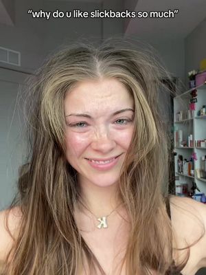 I just feel so much more put together 😭💞 #relatable #slickback #hairinspo #trending #girls 