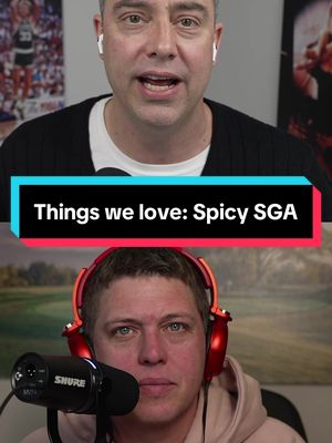 SGA finally snapped and started chirping back this week #NBA #hoops #okcthunder #shaigilgeousalexander #themismatch 