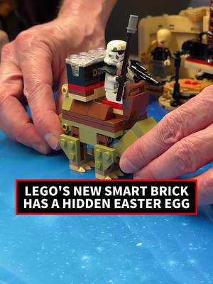 Lego’s new Smart Play system integrates sensors and speakers into a standard 2x4 brick – but we discovered a secret Easter egg not found in the manual. 🧱🐣 If you pet the surface very – very – gently, the brick reacts in an unexpected way. 👆 #CES2026 #Lego #SmartBricks #Tech #Toys