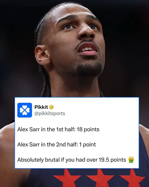 Alex Sarr really scored 1 point in the 2nd half against the Kings  #NBA #basketballtiktok #washingtonwizards #wizards 