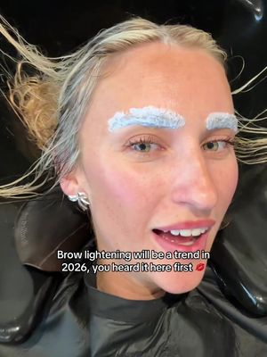 Bleached hair & bleached brows for 2026 #haircolor #bleachedhair #bleachedbrows #creatorsearchinsights #hairtok 