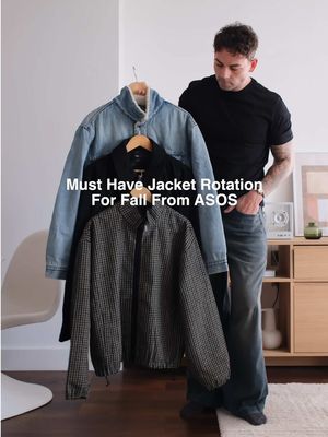 Some of my favourite jacket/coats ready for 2026. All ASOS product codes also included.  #mensstyle #winterjacket #jacketrotation 