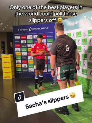 The swag from Sacha 😎 #InvestecChampionsCup #Rugby @DHL Stormers 