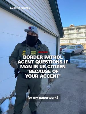 Video shows the moment Ramon Menera was detained outside his home in a Minneapolis suburb on Wednesday in front of his 5-year-old daughter after a US Border Patrol agent accused him of not being a US citizen because of his accent. #CNN #News #BorderPatrol #Minnesota A DHS spokesperson responded to CNN with the following statement:  “Once again, CNN is lying for clicks and deceptively pushing clips to demonize our brave law enforcement. U.S. Border Patrol was conducting immigration enforcement operations in a public-access parking lot when several agitators exited their homes and began yelling at law enforcement in Spanish. One agent, who is fluent in Spanish, recognized one individual’s accent as being from Mexico. During questioning, the individual at first lied about where he was born, claiming Minnesota. When asked for proof and a second time about where he was born, the individual refused and then changed his answer to Mexico. Lying to a federal agent is a crime. Given the inconsistencies in his story and refusal to provide documents, agents briefly detained him. Records check revealed he was a naturalized U.S. citizen, and he was immediately released. Our agents acted appropriate and with a high amount of professionalism—despite having several agitators yelling at them. Any claim from him or the media that agents racially profiled is categorically FALSE. This type of garbage is contributing to our officers facing a more than 1300% increase in assaults against them. A person’s immigration status makes them a target for enforcement, not their skin color, race or ethnicity. Law enforcement uses ‘reasonable suspicion’ to make arrests, as allowed under the Fourth Amendment to the U.S. Constitution. The Supreme Court has already vindicated us on this question.”