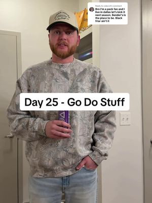 Replying to @colecv4 Day 25 | Go Do Stuff - Benders Sports Bar #introvert #dallastx #sportsbar #diml #vlogtiktok 