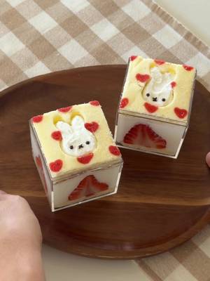 let’s make valentine’s day miffy strawberry shortcakes 🍓🍰 #miffy #nijntje #galentinesday 