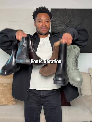 Winter Boots Rotation #luxuryfashion #mensfashion #menstyle #mensboots 