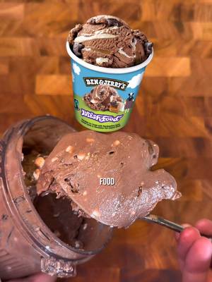 Replying to @tuckymoto ⬇️FULL RECIPE⬇️ 283 calories 37g protein (for the entire pint, toppings/mix-ins included) Phish Food Protein Ice Cream 😋🍦 Full recipe book (170+ flavors) in bio! - 1 Chocolate Protein Shake (350-400ml)   - 25g sweetener - 10g cocoa powder - A pinch of salt - 1g (¼ tsp) xanthan gum Mix-ins: - 10g mini lucky-charms-style marshmallows (I used the ones from @jetpuffed) - 7g caramel syrup - ½ of a @Hormbles Chormbles (protein chocolate bar with 100 cal and 10g pro) —or— Use the chocolate chip hack:  - Right before the Mix-In cycle, combine 15g of chocolate with 2g of coconut oil, melt in the microwave (30 sec intervals, stirring in between), hollow out a hole in the center of the base, and pour in. After spinning on the Mix-In setting, it’ll turn into perfect, creamy chocolate chips.  283 cal 24g C, 7g F, 37g P Instructions: 1. Blend all ingredients for the base and freeze (at least 16 hours) 2. Run your pint under hot water for at least 60 seconds 3. Spin on “Lite Ice Cream” setting 4. Spin on “Respin” setting 5. Respin again if powdery 6. Make a hole down to the bottom with a butter knife and fill with ¾ of the chocolate and marshmallows  7. Run the “Mix-in” cycle 8. Top with the caramel syrup and the rest of the chocolate and marshmallows Follow for more @Ninja Kitchen Creami tips, tricks, and recipes! • • • • #ninjacreami #phishfood #benandjerrys #fpf #proteinicecream 