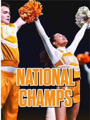 HISTORY MADE IN ORLANDO. 🏆  Vols are 2026 UCA Division IA Coed Game Day NATIONAL CHEER CHAMPIONS. 🔥💯 • • • • #GBO #GBO🍊 #Vols #GoVols #VFL @The College Sports Company @The Volunteer Club 