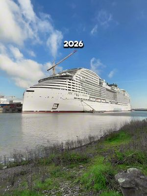 4 MEGA cruise ships launching in 2026! 🤯 #cruiseship #cruising #ship_facts #travel #fyp 