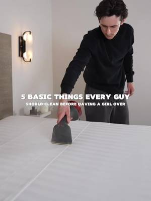 After dating my girlfriend for 6 years, here are 5 basic things I’ve learned every guy should clean before having a girl over.  #apartment #cleaning #intentionalliving #routine 