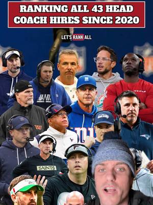 #greenscreen Ranking ALL 43 NFL head coach hires since 2020…so many of these are insane #nfl #headcoach #football #harbaugh 
