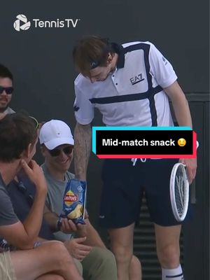 You’re not you when you’re hungry 🤤 #tennis #tennistv #atptour #australianopen 