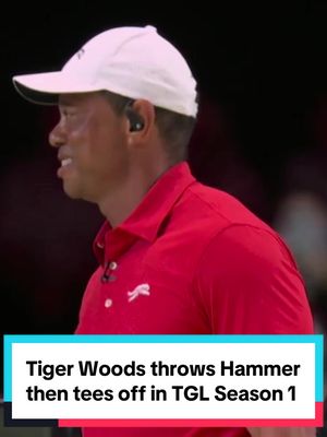 Tiger’s been Hammer happy since Season 1 😁 #TGL #golf #highlights #tigerwoods 