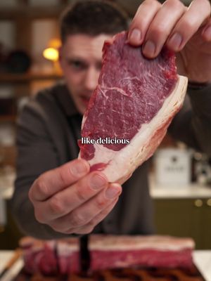 Breaking down a sirloin & cooking it up 🥩 full guide & recipe in the salty flavours club 🔥