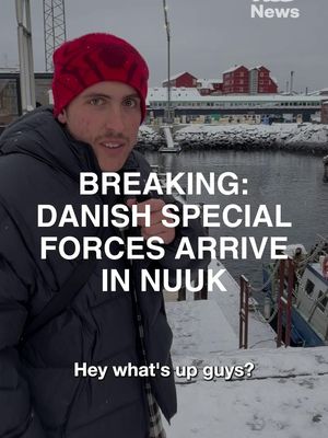 BREAKING: Danish special forces soldiers arrive in Nuuk