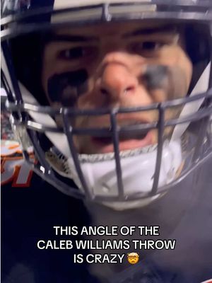 CALEB WILLIAMS OH MY 🤯 #nfl #bears #NFLPlayoffs #calebwillians 🎥 @staceydales 