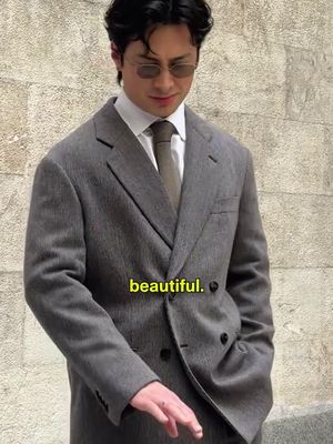 #hudsonwilliams suited at protected at Armani FW26 show in Milan. #heatedrivalry #fashionweek 