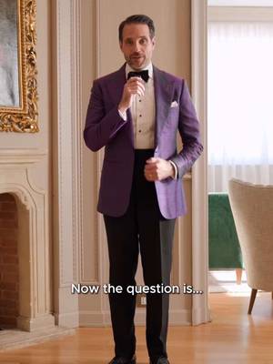 For the past four years, we've kicked off Pitti Uomo by hosting an epic party for some of the event's most distinguished and stylish guests, featuring a Creative Black Tie dress code. This year, I decided to step a little bit outside of my comfort zone by wearing a purple Dupioni silk dinner jacket. It's funny, the first time I saw this jacket, I thought there was no way I would ever wear it. However, as soon as I put it on, I couldn't believe how much it felt like me and how "right" it was. I guess the lesson there is don't knock it until you try it.
