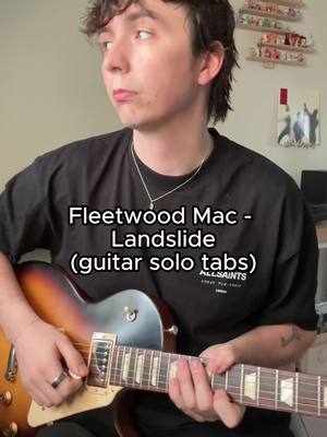 The guitar solo from Landslide by Fleetwood Mac is one of my favourite, gentle, chilled out guitar solos. In fact, it’s just one of my favourite solos full stop. It starts off as a brilliant solo for beginners, but the final part is probably a bit too much for the average beginner, but with practice you can definitely pick it up! Anyway, here are the tabs for the Landslide guitar solo by Fleetwood Mac! 🤝 Played on my Gibson Les Paul Tribute 🎸 #fleetwoodmac #landslide #guitarsolo #guitartabs #guitartok 