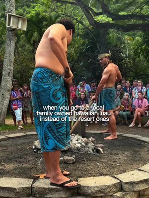 Toa Luau felt like a family function! legit one of the best luaus in hawaii! #luau #hawaii #oahu #hawaiianfood #CapCut 