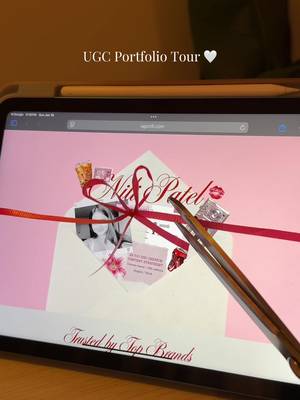2026 UGC portfolio is finally updated 🤍🤍 IM OBSESSED!!! Thanks to @Canva #ugcportfolio   #ugccreator #ugccontentcreator #ugcjourney #canvaportfolio 