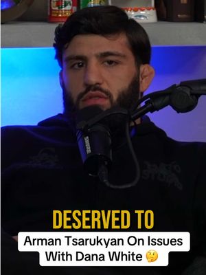 Arman Tsarukyan on his biggest issue with the UFC #fyp #armantsarukyan #sarasaffari #danawhite #UFC 