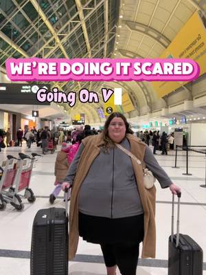 Besties we’re doing it scared and going on vacation ☀️✈️ @Porter Airlines 