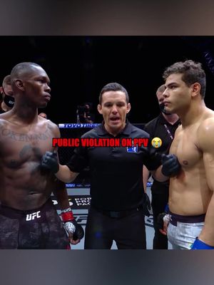 giving out BELT 💥😫 #israeladesanya #paulocosta #UFC 