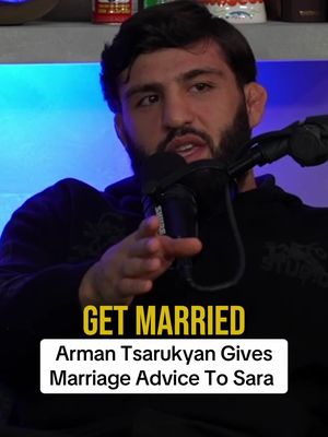 She’s got one year to get married #fyp #armantsarukyan #sarasaffari #UFC #nelk 