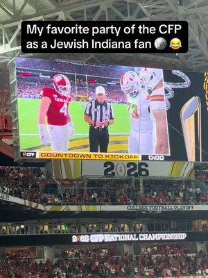 I’m definitely the only Hoosier Jew from Alaska #jewish #CollegeFootball #indiana 