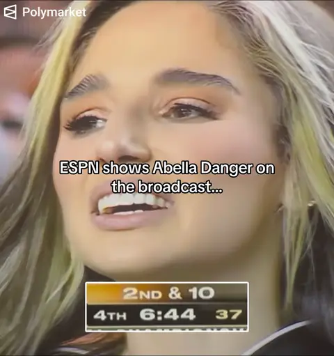 ESPN showed Abella Danger and Miami scored 6 seconds later😂 #miami #indiana #abelladanger #indiana 