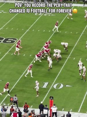 FERNADO MENDOZA WITH THE PLAY IU FANS WILL REMEMBER FOR FOREVER 🫡 @Unnecessary Roughness (🎥:nico11maurici/ig) #CollegeFootball #indiana 