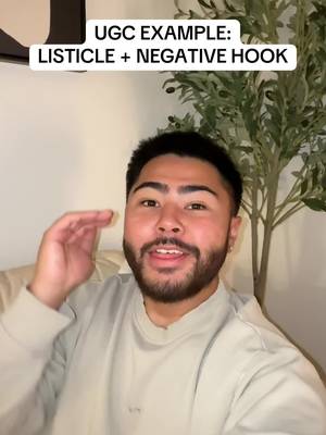 This is a UGC example for an AI video editing software! It implements both a listicle (3 reasons why) and a negative hook (don’t do this unless). The brand has liked it and is still running ads with it, so let me know what you think! Steal this hook and save it for inspiration for your next video! #ugc #ugcexample #ugcportfolio #ugctips #ugcadvice 
