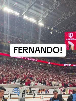 .@ABBA thank u for this and @Indiana University thank you for Fernando Mendoza 