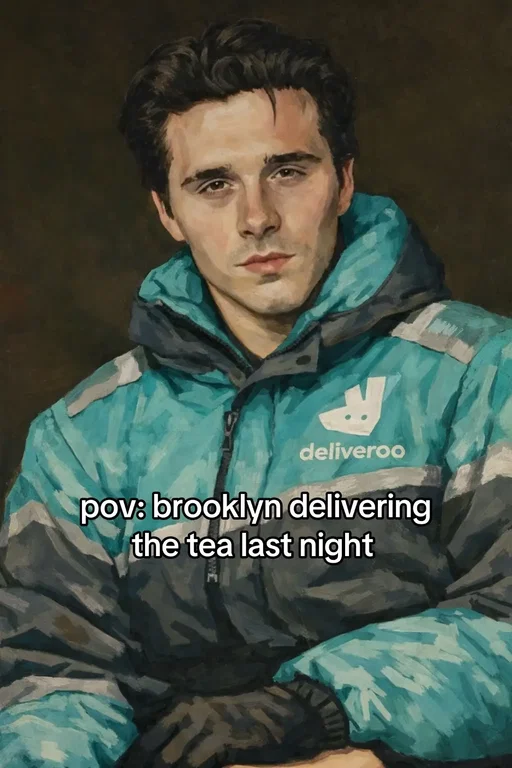 ☕️ = delivered  #brooklynbeckham #beckham 