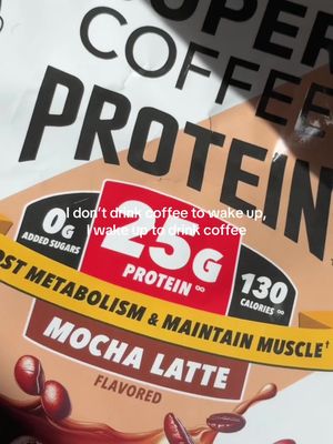 Your morning muscle fuel, caffeine included. 25g protein per cup + 80 mg of caffeine 💥☕️