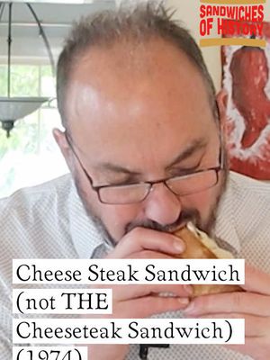 Cheese Steak Sandwich (1974) on Sandwiches of History Today’s Cheese Steak Sandwich (not THE Cheesesteak Sandwich) is a very 1970s affair. Which makes sense given that it comes from Williams’ Sandwich Recipes published in 1974. Still, it does sound pretty tasty…for 1974. #fyp #sandwichesofhistory 
