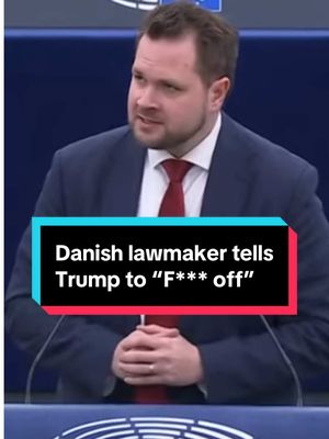 During a heated debate in the European Parliament, Danish MEP Anders Vistisen stunned colleagues after telling President Trump to “f*** off” after rejecting the president's assertion that the U.S. should take control of Greenland for national security reasons. #news 