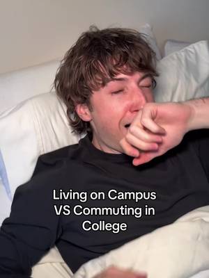 You save money but pay with your mental health😭 @mack #college #university #commuterlife 